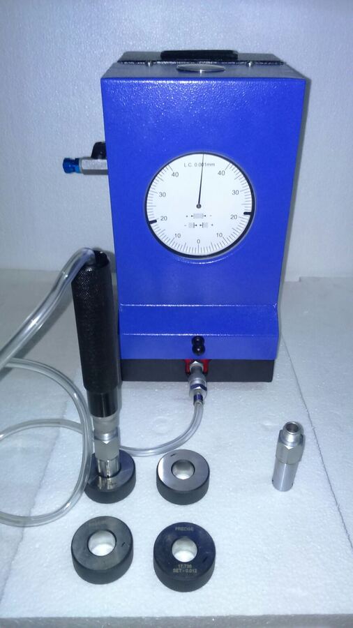 Analogue air gauge unit