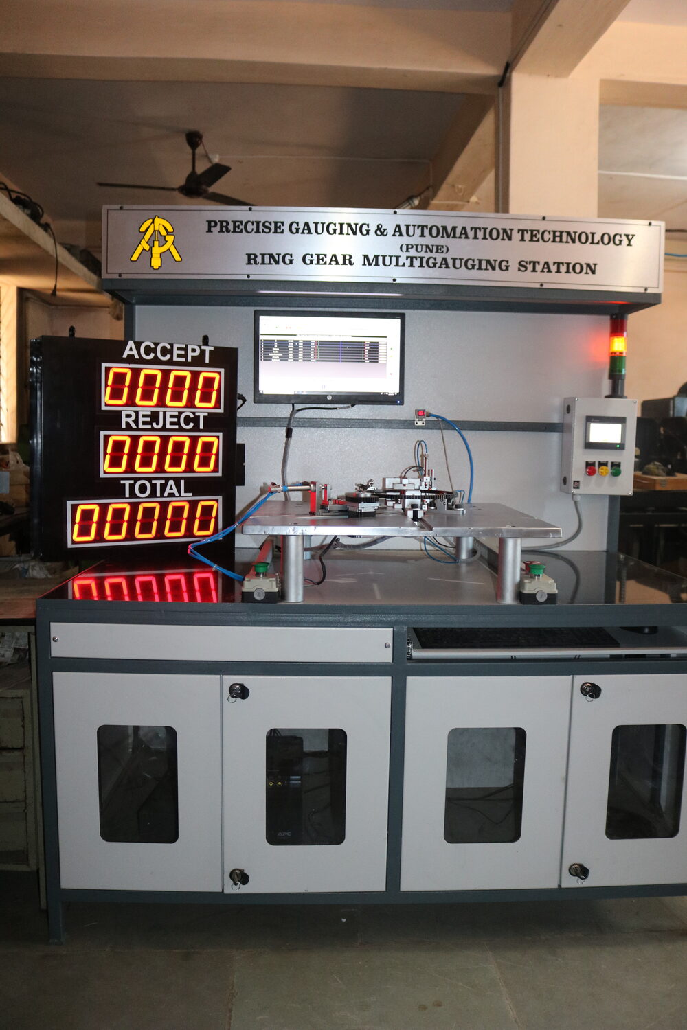Ring Gear Multigauging Station