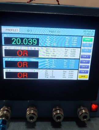 TFT Air Gauge Unit