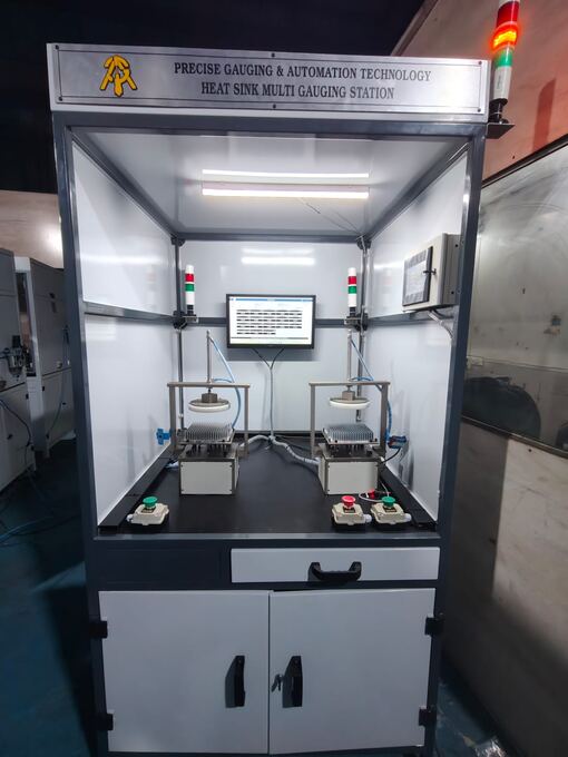 Heat Sink Flatness Multigauging Machine