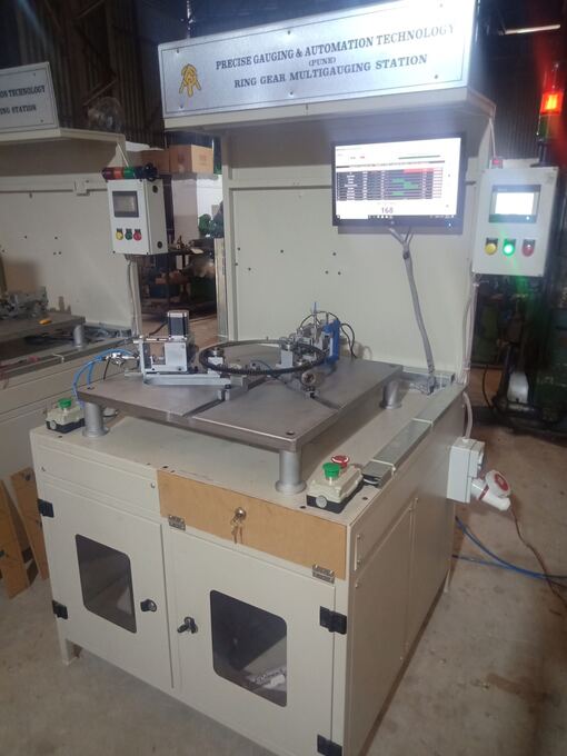 PLC-PC Based Ring Gear Multigauging Machine V2