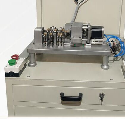 Shaft Dia Multigauging Machine with Motorised Rotation